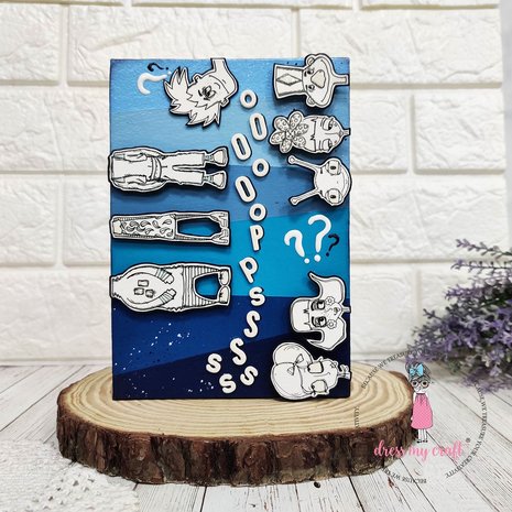 Dress My Craft Transfer Me Alien Characters (DMCDP4655) (OUTLET) Dress My Craft Transfer Me Alien Characters (DMCDP4655) (OUTLET)