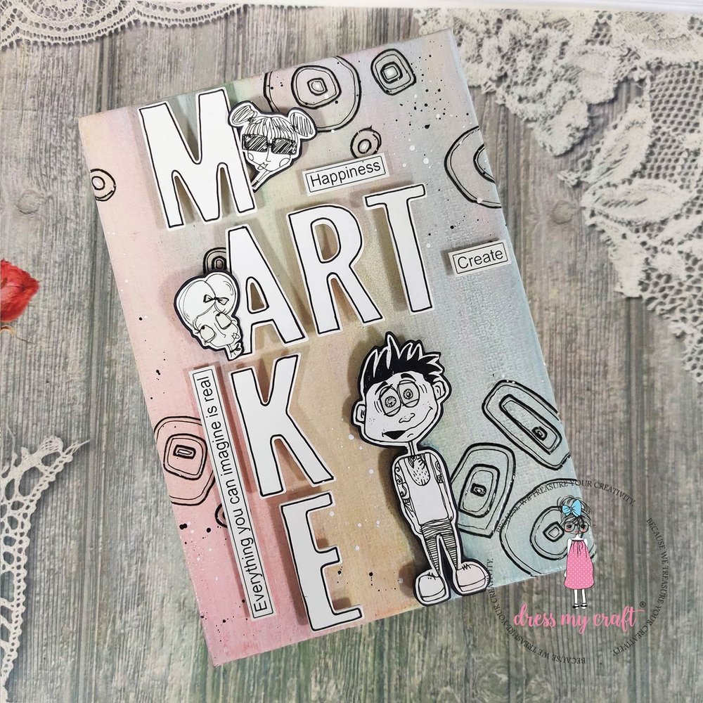 Dress My Craft Transfer Me Alien Characters (DMCDP4655) (OUTLET) Dress My Craft Transfer Me Alien Characters (DMCDP4655) (OUTLET)