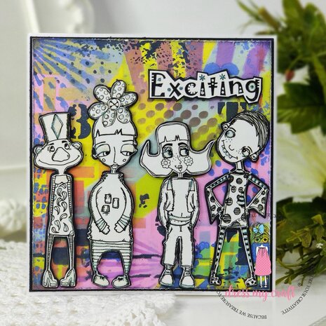 Dress My Craft Transfer Me Alien Characters (DMCDP4655) (OUTLET) Dress My Craft Transfer Me Alien Characters (DMCDP4655) (OUTLET)