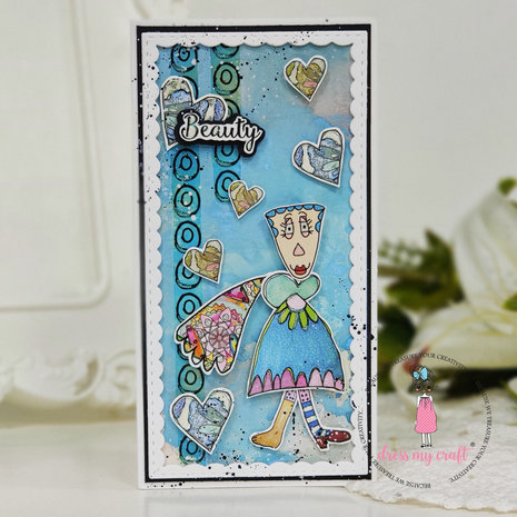 Dress My Craft Transfer Me Beautiful Faces (DMCDP4688) (OUTLET) Dress My Craft Transfer Me Beautiful Faces (DMCDP4688) (OUTLET)