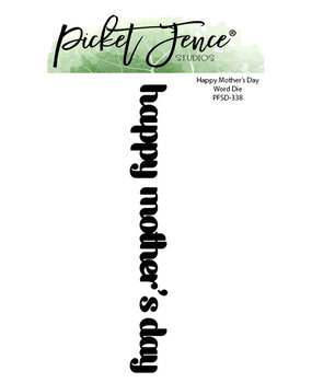 Picket Fence Studios Happy Mother's Day Word 4x6 Inch Metal Dies (PFSD-338) (OUTLET) Picket Fence Studios Happy Mother's Day Word 4x6 Inch Metal Dies (PFSD-338) (OUTLET)