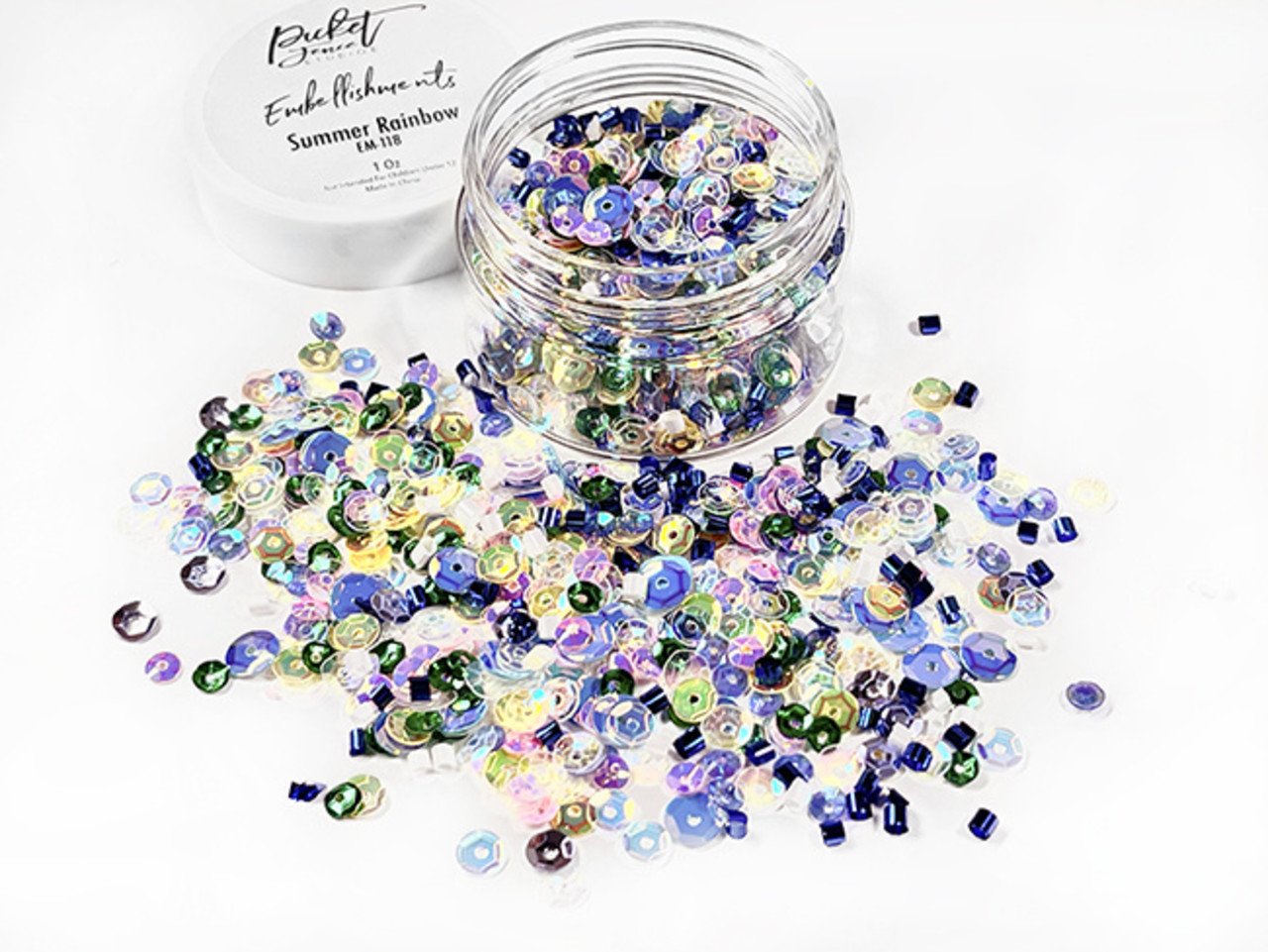 Picket Fence Studios Embellishments Summer Rainbow 1 oz (EM-118) (OUTLET) Picket Fence Studios Embellishments Summer Rainbow 1 oz (EM-118) (OUTLET)
