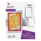 Gemini Deep Border Baroque Frame Create-a-Card Dies (GEM-MD-CAD-BAFR) (DISCONTINUED)