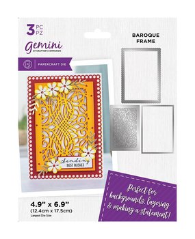 Gemini Deep Border Baroque Frame Create-a-Card Dies (GEM-MD-CAD-BAFR) (DISCONTINUED) Gemini Deep Border Baroque Frame Create-a-Card Dies (GEM-MD-CAD-BAFR) (DISCONTINUED)