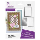 Gemini Deep Border Garden Lattice Create-a-Card Dies (GEM-MD-CAD-GALA) (DISCONTINUED)