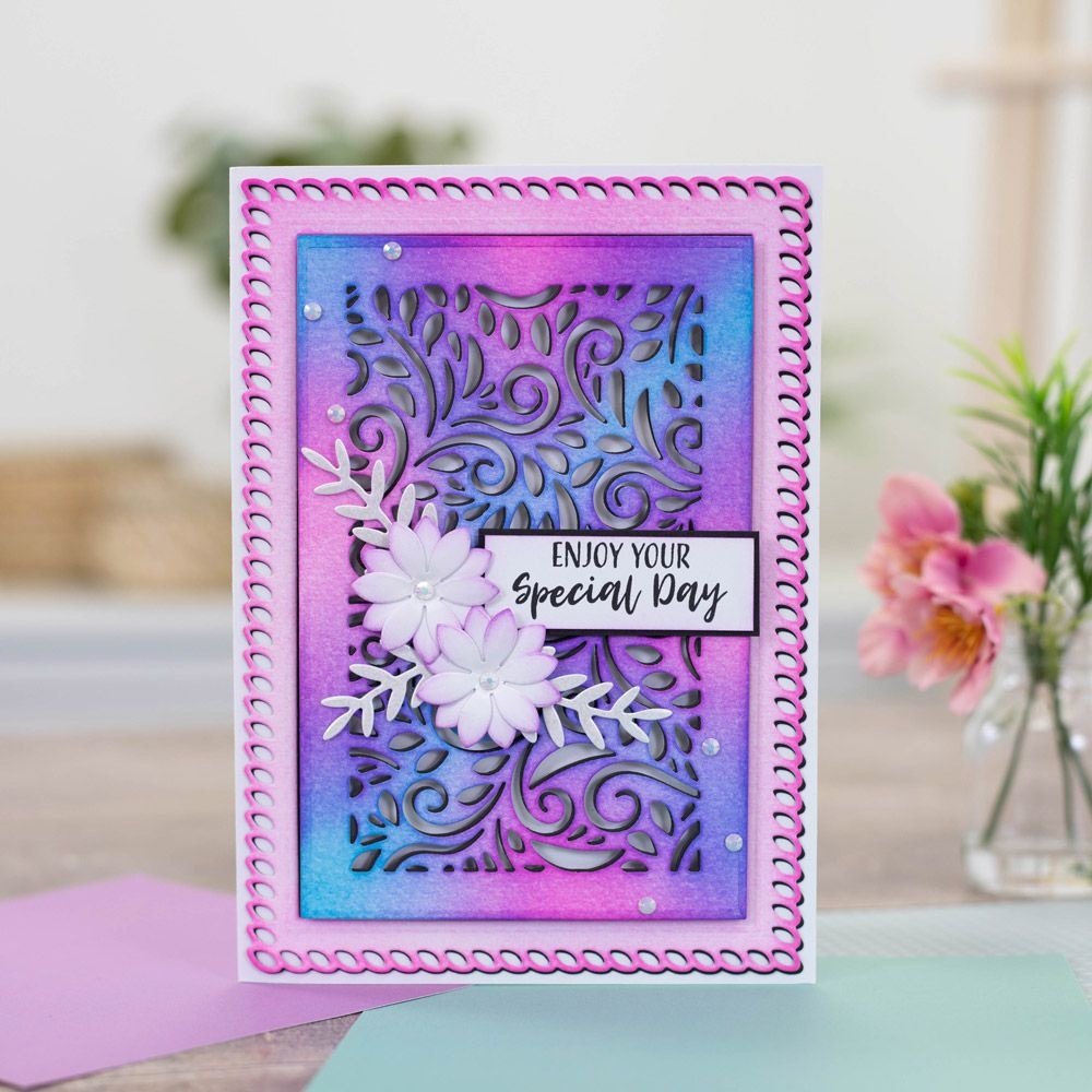 Gemini Deep Border Stylish Swirls Create-a-Card Dies (GEM-MD-CAD-STSW) (DISCONTINUED) Gemini Deep Border Stylish Swirls Create-a-Card Dies (GEM-MD-CAD-STSW) (DISCONTINUED)