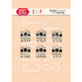 Craft & You Design Mini Cameras Set Stamps (CS021)