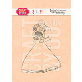 Craft & You Design Happy Couple Stamps (CS019) (DISCONTINUED)