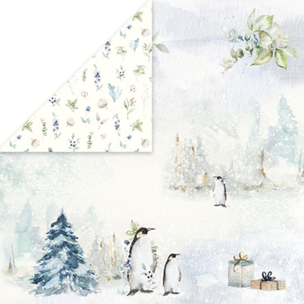 Craft & You Design Arctic Winter 12x12 Inch Paper Set 250gsm (12sheets) (CPS-AW30) (DISCONTINUED)