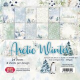 Craft & You Design Arctic Winter 6x6 Inch Paper Set 250gsm (24sheets) (CPB-AW15) (DISCONTINUED)
