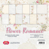 Craft & You Design Flower Romance 6x6 Inch Paper Set 250gsm (24sheets) (CPB-FR15) (DISCONTINUED)