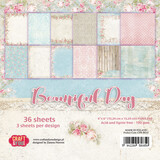 Craft & You Design Beautiful Day 6x6 Inch Paper Set 190gsm (36sheets) (CPB-BD15) (DISCONTINUED)