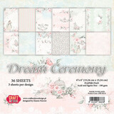 Craft & You Design Dream Ceremony 6x6 Inch Paper Set 190gsm (36sheets) (CPB-DC15) (DISCONTINUED)
