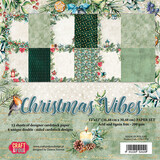 Craft & You Design Christmas Vibes 12x12 Inch Paper Set 200gsm (12sheets) (CPS-CV30) (DISCONTINUED)