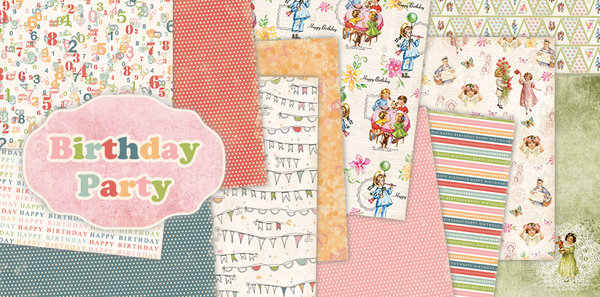 Craft & You Design Birthday Party 12x12 Inch Paper Set 250gsm (12sheets) (CPB-BP30) (DISCONTINUED) Craft & You Design Birthday Party 12x12 Inch Paper Set 250gsm (12sheets) (CPB-BP30) (DISCONTINUED)