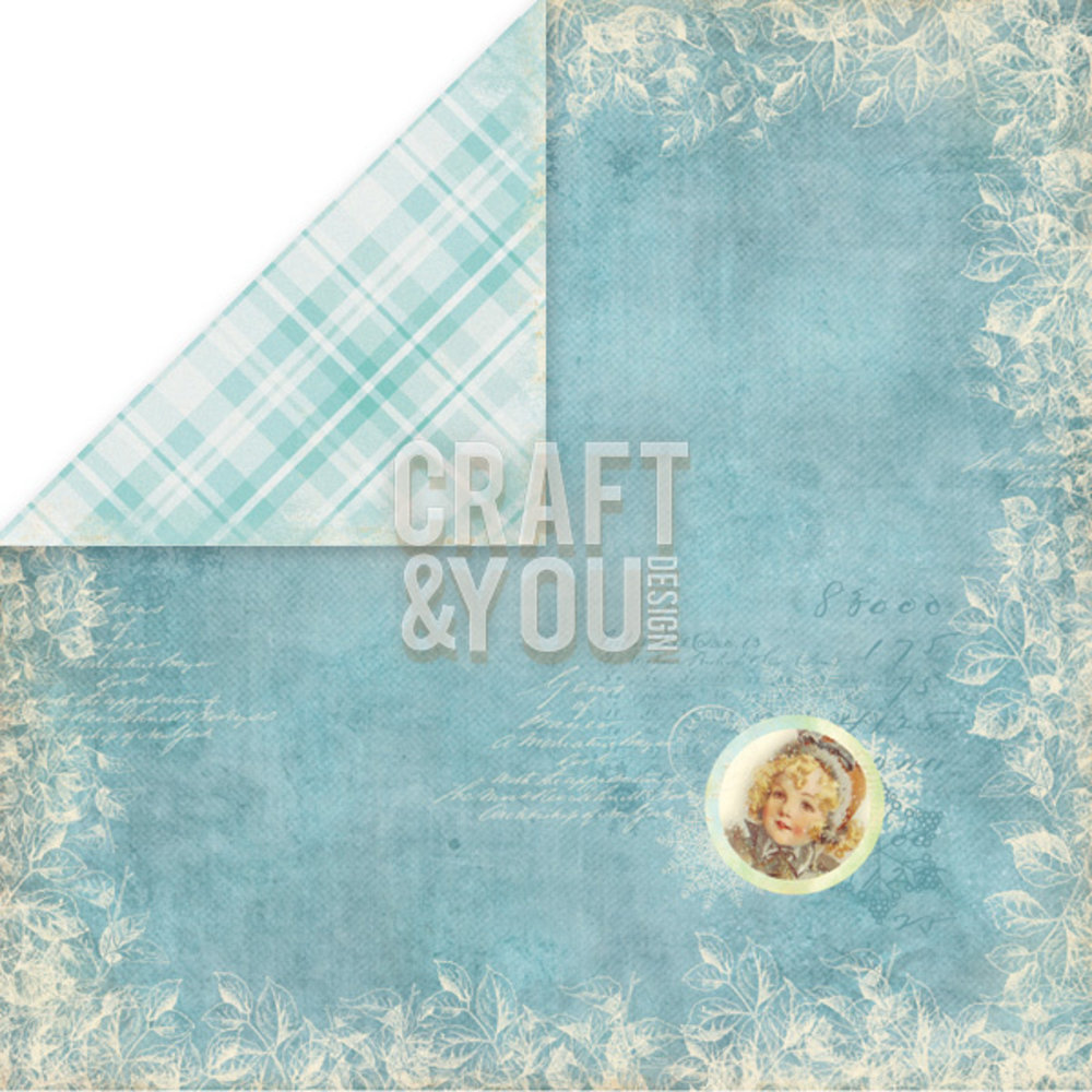 Craft & You Design Frozen Paper 6x6 Inch Paper Set 190gsm (36sheets) (CPB-FP15) (DISCONTINUED)