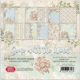 Craft & You Design Gone With The Wind 6x6 Inch Paper Set 250gsm (24sheets) (CPB-GWW15) (DISCONTINUED)