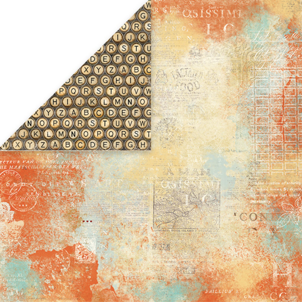 Craft & You Design I Love Vintage 6x6 Inch Paper Set 190gsm (36sheets) (CPB-ILV15) (DISCONTINUED)