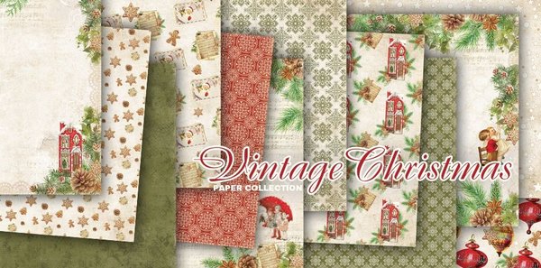 Craft & You Design Vintage Christmas 12x12 Inch Paper Set 200gsm (12sheets) (CPS-VC30) (DISCONTINUED) Craft & You Design Vintage Christmas 12x12 Inch Paper Set 200gsm (12sheets) (CPS-VC30) (DISCONTINUED)