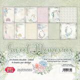 Craft & You Design Sweet Memories 6x6 Inch Paper Set 250gsm (24sheets) (CPB-SM15) (DISCONTINUED)