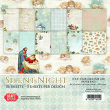 Craft & You Design Silent Night 6x6 Inch Paper Set 190gsm (36sheets) (CPB-SN15) (DISCONTINUED)