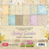 Craft & You Design Spring Garden 6x6 Inch Paper Set 190gsm (36sheets) (CPB-SG15) (DISCONTINUED)