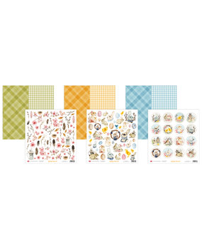 Craft & You Design Spring Time 12x12 Inch Paper Set 250gsm (3sheets) (CPS-SPR30-3) (DISCONTINUED)