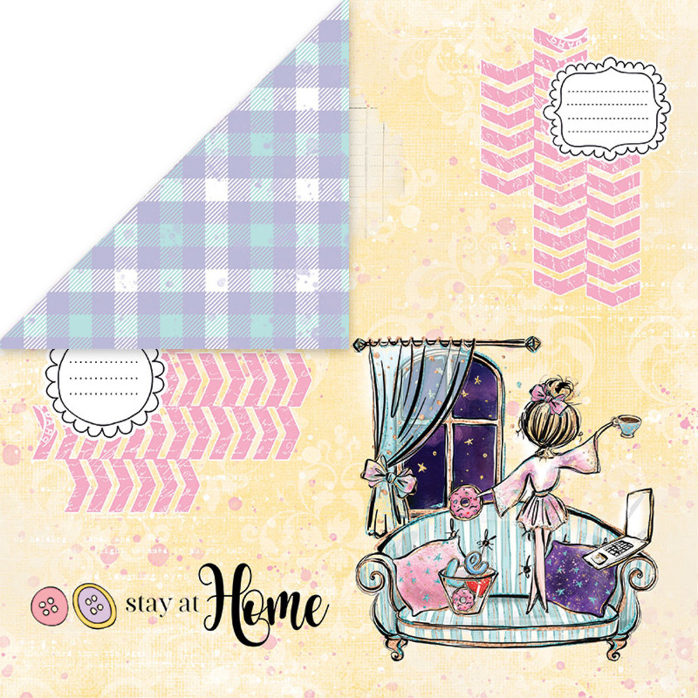 Craft & You Design Stay At Home 12x12 Inch Paper Set 200gsm (12sheets) (CPS-SAH30) (DISCONTINUED) Craft & You Design Stay At Home 12x12 Inch Paper Set 200gsm (12sheets) (CPS-SAH30) (DISCONTINUED)