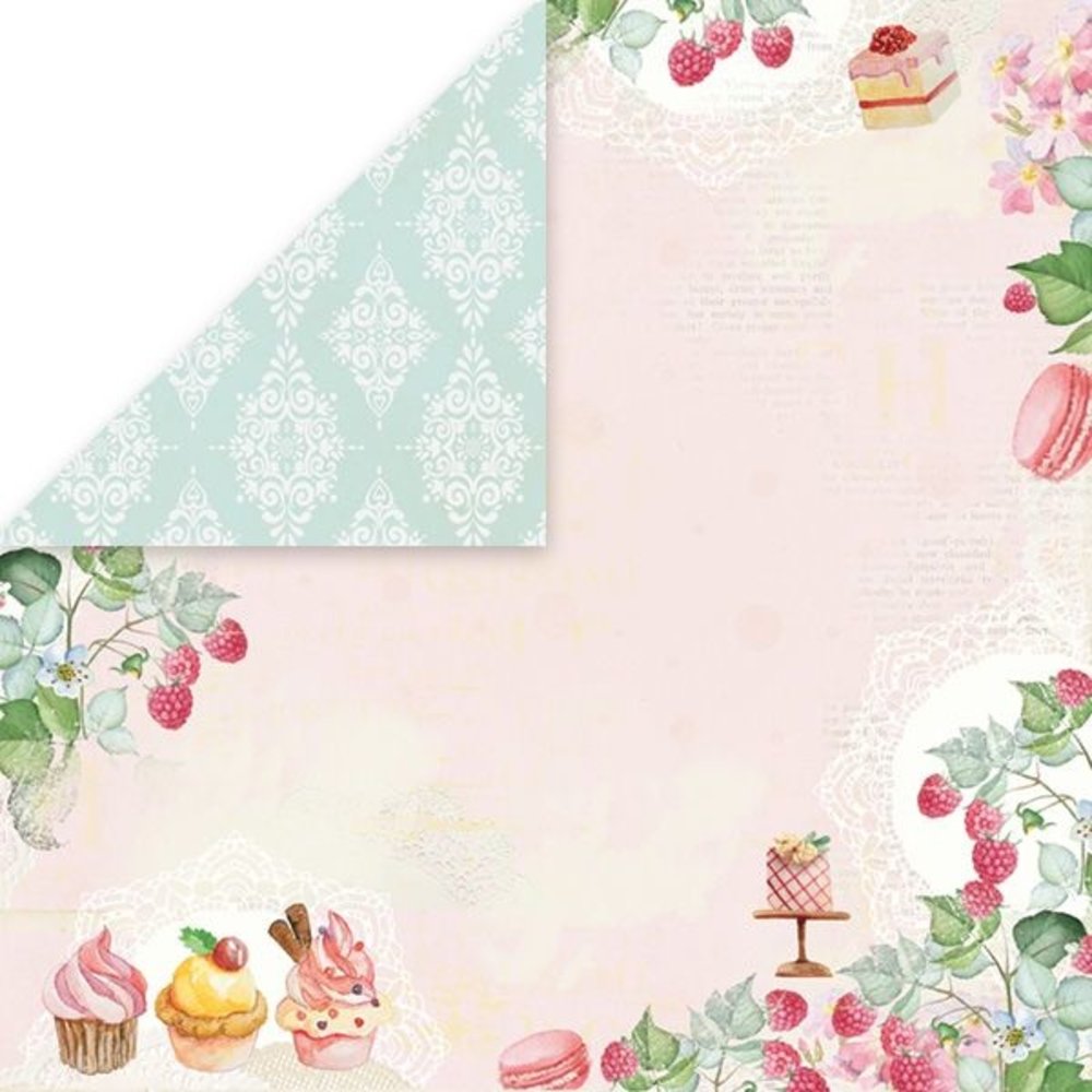 Craft & You Design Sweet Dessert 12x12 Inch Paper Set 200gsm (12sheets) (CPS-SD30) (DISCONTINUED)