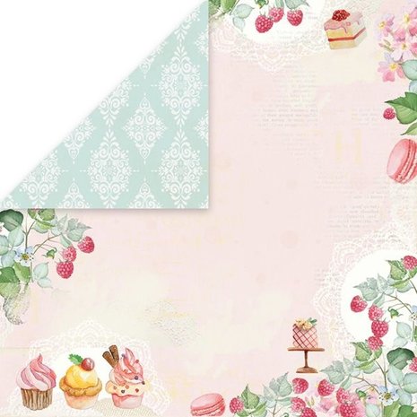 Craft & You Design Sweet Dessert 12x12 Inch Paper Set 200gsm (12sheets) (CPS-SD30) (DISCONTINUED)