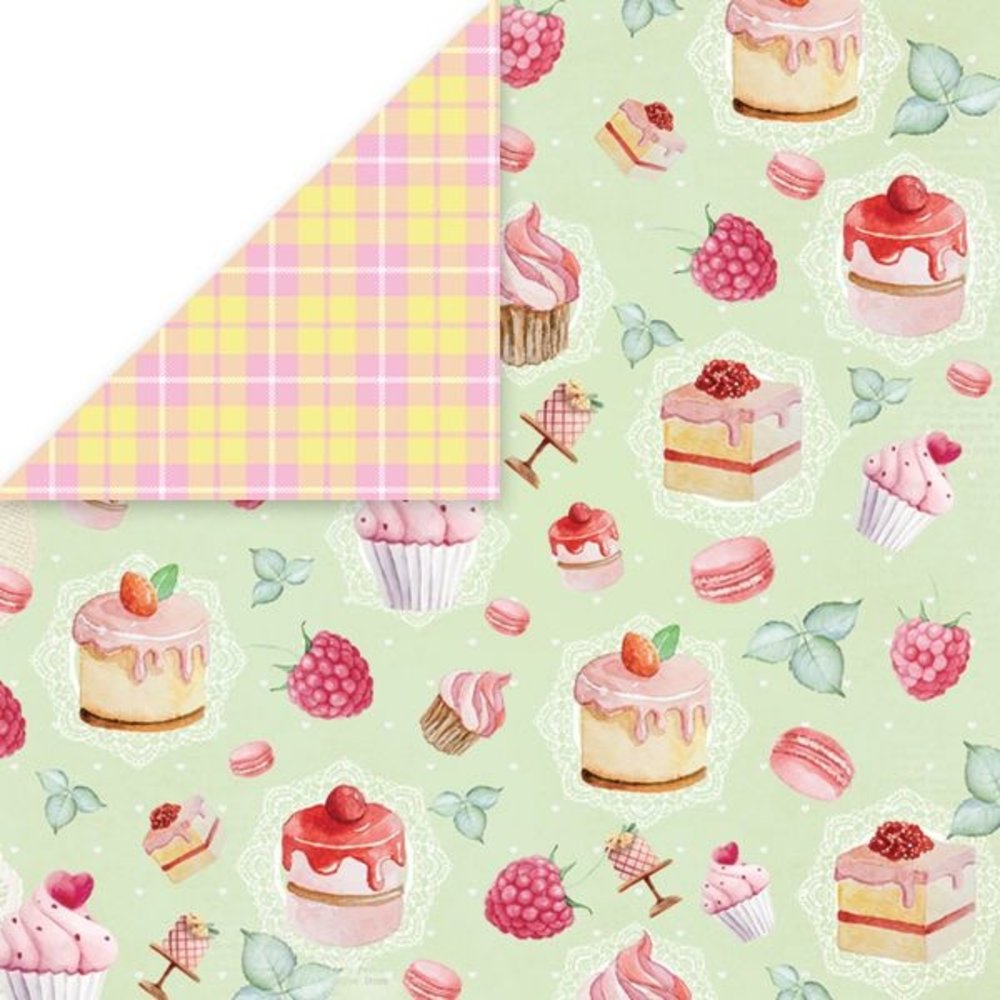 Craft & You Design Sweet Dessert 12x12 Inch Paper Set 200gsm (12sheets) (CPS-SD30) (DISCONTINUED)