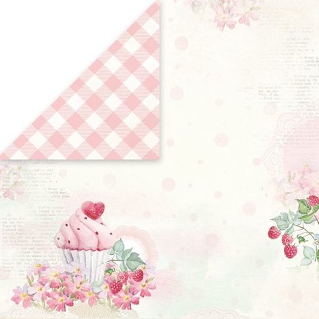 Craft & You Design Sweet Dessert 12x12 Inch Paper Set 200gsm (12sheets) (CPS-SD30) (DISCONTINUED)
