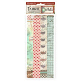 Stamperia Alice 12x12 Inch Fabric Sheets (4pcs) (SBPLT12) (DISCONTINUED)