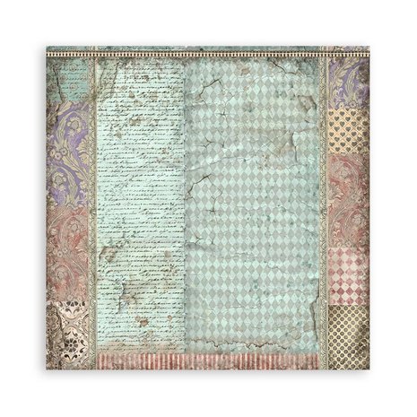 Stamperia Alice 12x12 Inch Fabric Sheets (4pcs) (SBPLT12) (DISCONTINUED) Stamperia Alice 12x12 Inch Fabric Sheets (4pcs) (SBPLT12) (DISCONTINUED)