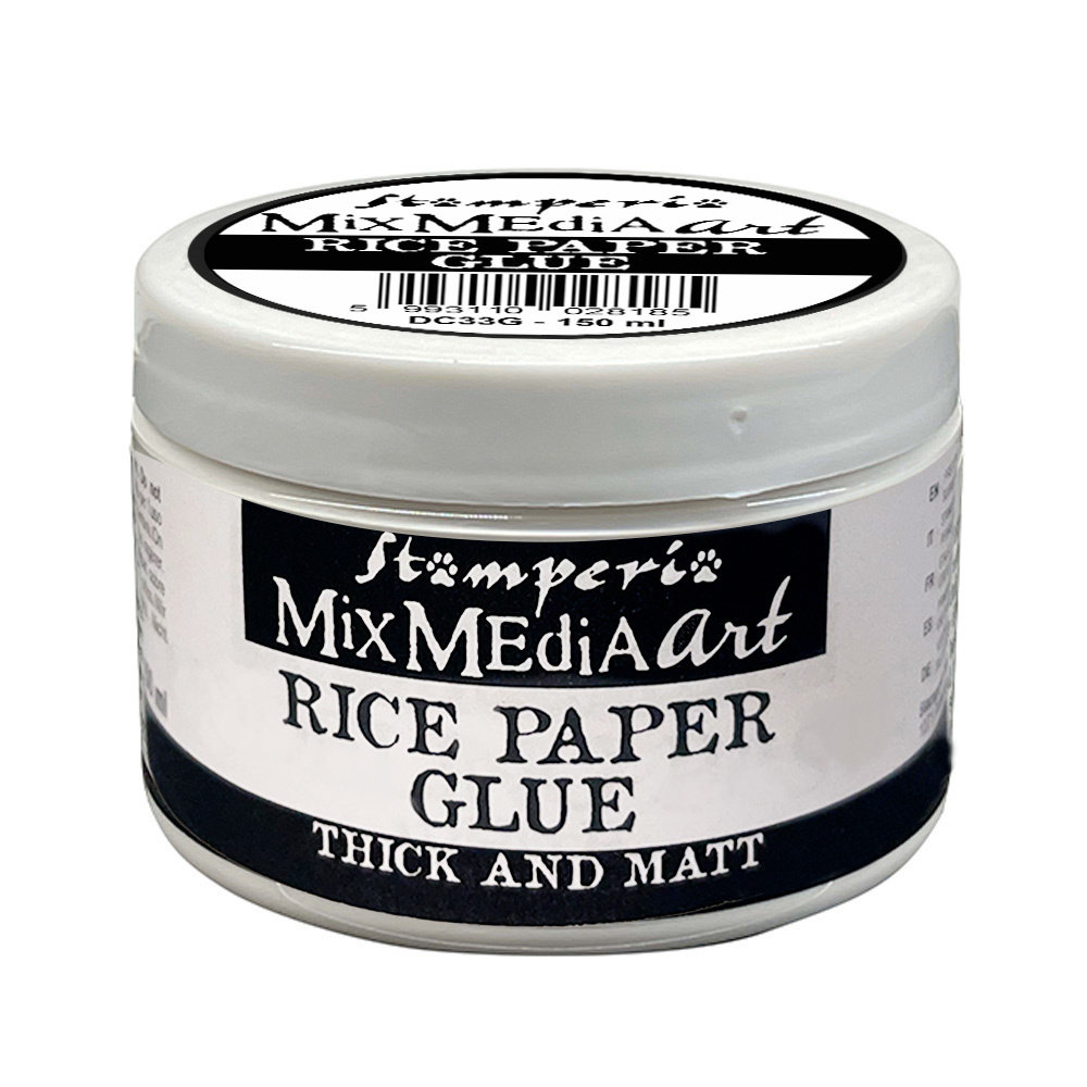 Stamperia Rice Paper Glue Thick and Matt 150ml (DC33G) Stamperia Rice Paper Glue Thick and Matt 150ml (DC33G)