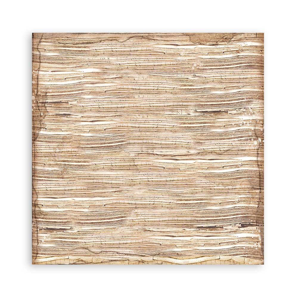 Stamperia Vintage Library Maxi Background Selection 12x12 Inch Paper Pack (SBBL133)