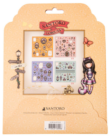 Studio Light Gorjuss Wonderland Embellishment Set (GOR-WL-DCS02) (OUTLET)