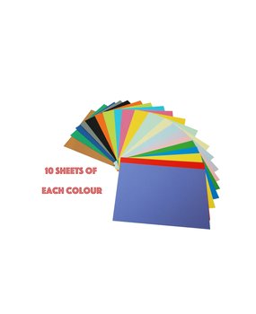 Craft UK A4 Coloured Card Mixed Bumper 225gsm (200pcs) (CUK2372) (DISCONTINUED) Craft UK A4 Coloured Card Mixed Bumper 225gsm (200pcs) (CUK2372) (DISCONTINUED)