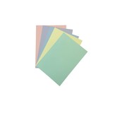 Craft UK A4 Coloured Card Pastel 225gsm (100pcs) (CUK2368) (DISCONTINUED)