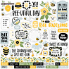 Echo Park Bee Happy Element Sticker (BH319014) (DISCONTINUED)