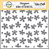 Friendly Flowers Stencil (BH319033) (OUTLET)
