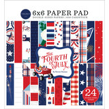 Carta Bella Fourth Of July 6x6 Inch Paper Pad (CBFJ314023) (OUTLET)