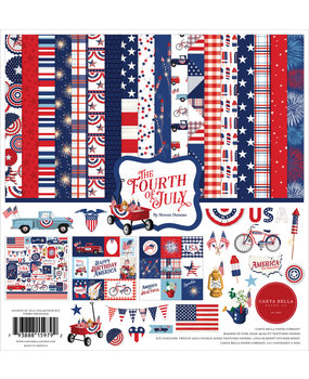 Carta Bella Fourth Of July 12x12 Inch Collection Kit (CBFJ314016) (OUTLET)
