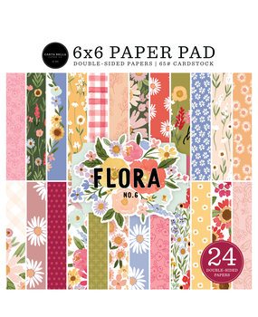 Carta Bella Flora No. 6 6x6 Inch Paper Pad (CBFRN316023) (OUTLET)