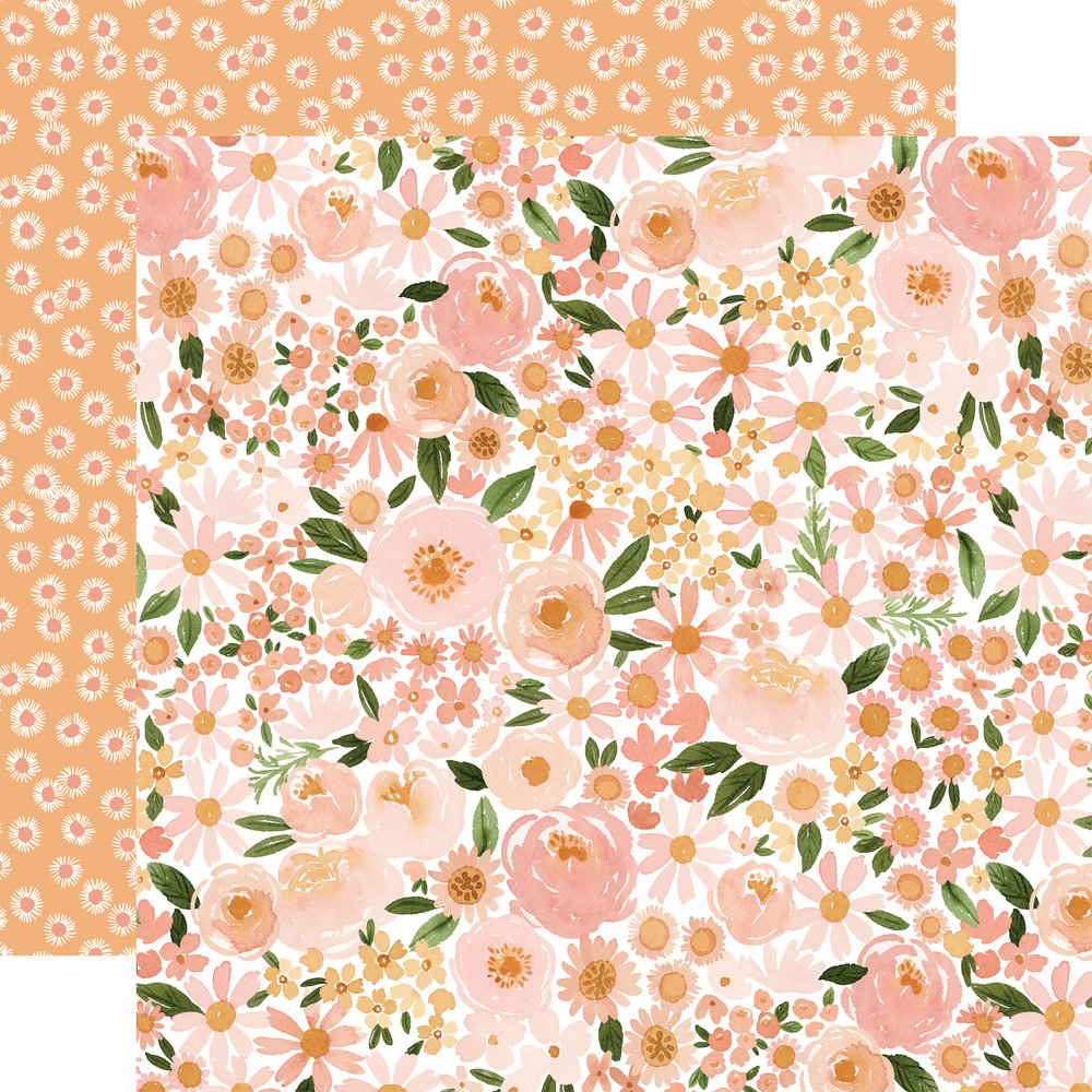 Carta Bella Flora No. 6 6x6 Inch Paper Pad (CBFRN316023) (OUTLET)