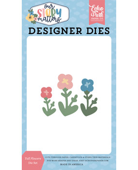 Echo Park Tall Flowers Designer Dies (MSM317042) (DISCONTINUED)