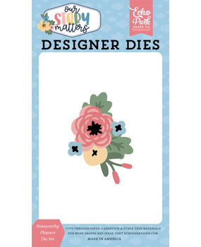 Echo Park Noteworthy Flowers Designer Dies (MSM317040) (DISCONTINUED)