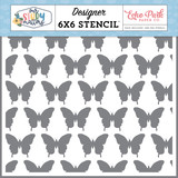 Echo Park Simply The Best Butterflies Stencil (MSM317033) (DISCONTINUED)