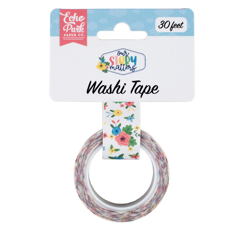 Echo Park Washi Tape Life In Full Bloom (MSM317027) (DISCONTINUED)