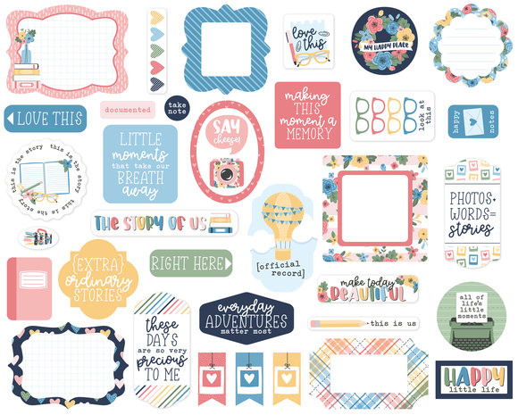 Echo Park Our Story Matters Ephemera (MSM317024) (DISCONTINUED)